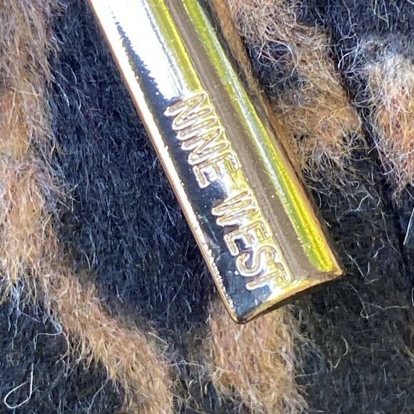 Nine West Leopard Print Zip Up Animal Print Women’s Coat Size Extra Large‎ NWT - Picture 10 of 11